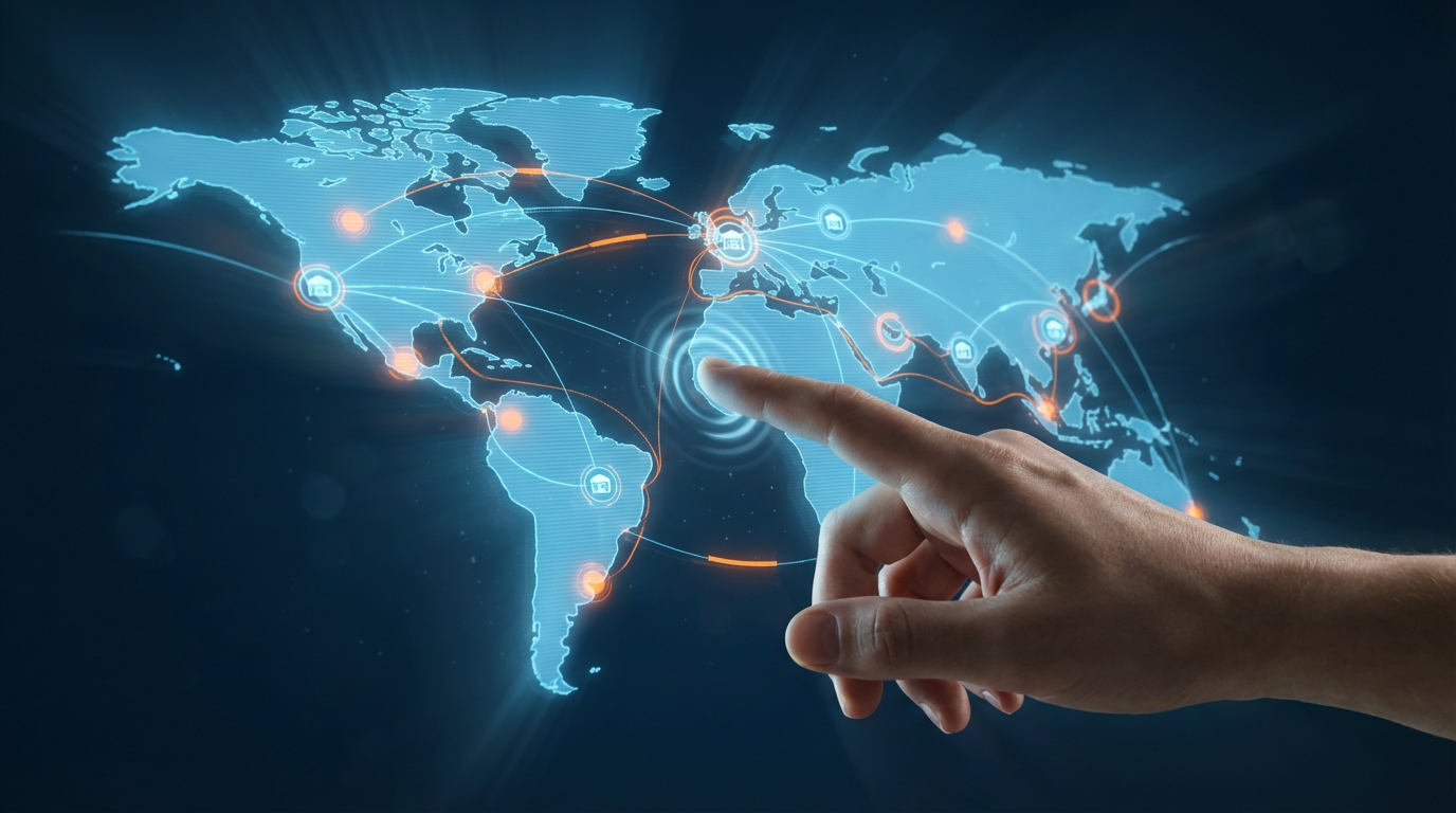 Visualisation holographique du suivi logistique ELO GROUP